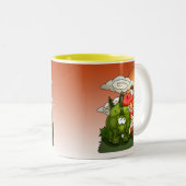 ディーノのおもしろいのマグ ツートーンマグカップ (正面右)