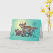 ディーノのお父さんカード カード (黄色い花)