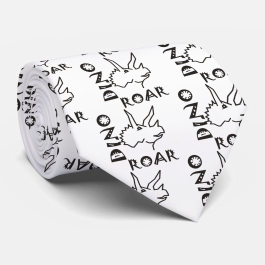 ディーノのとどろきのトリケラトプス ネクタイ (ロール)