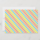 ディーノのプールのパーティの招待状、プールを囲んでのパーティの招待 招待状 (裏面)