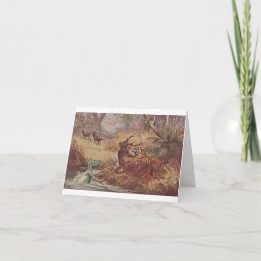 ディーノの狩り- カード (正面)