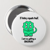 ディーノを得ること 缶バッジ (正面&裏面)