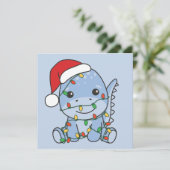 ディーノクリスマスウィンターアニマルズホリデーディノス シーズンカード (スタンド正面)