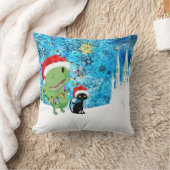 ディーノクリスマス クッション (ブランケット)