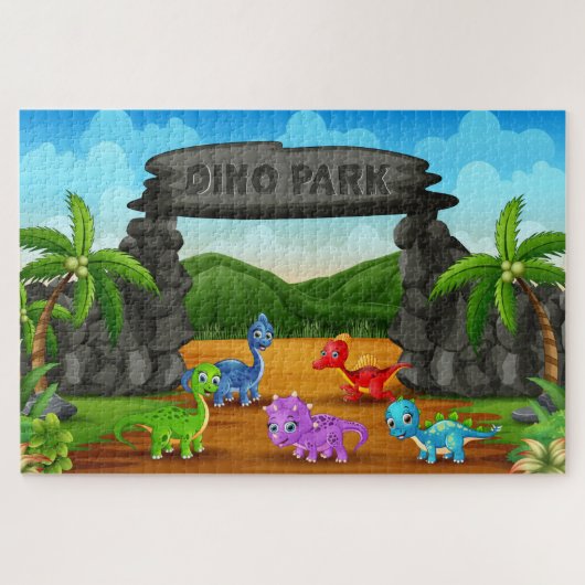 ディーノパーク ジグソーパズル (横)
