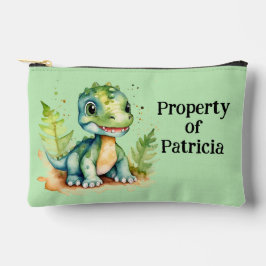 ディーノパーソナライズされたパウチバッグ-プリントカットソーバッグ アクセサリーポーチ