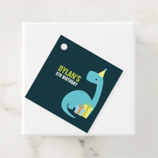 ディーノ子供の誕生日パーティー フェイバータグ (インサイチュ)