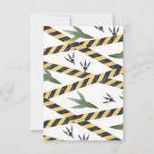 ディーノ建築パーティーサンキューカード サンキューカード (裏面)