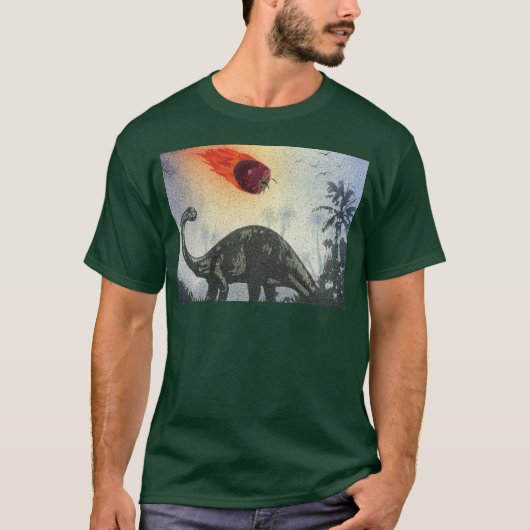 ディーノ絶滅 Tシャツ (正面)