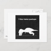 ディーノ腕立て! ポストカード (正面/裏面)