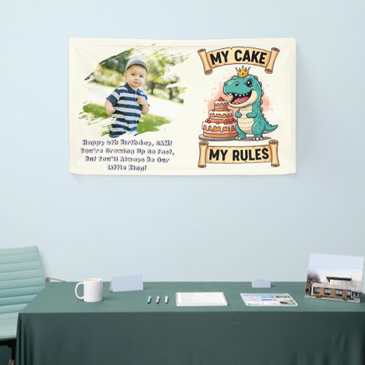 ディーノ誕生日キングマイケーキマイルール 横断幕 (トレードショー)
