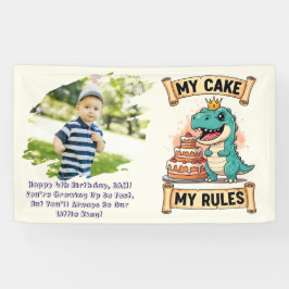 ディーノ誕生日キングマイケーキマイルール 横断幕