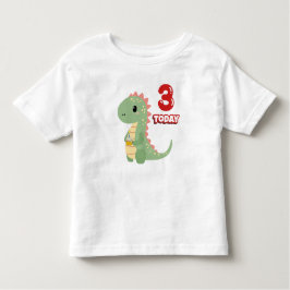 ディーノ誕生日3トゥデイ トドラーTシャツ
