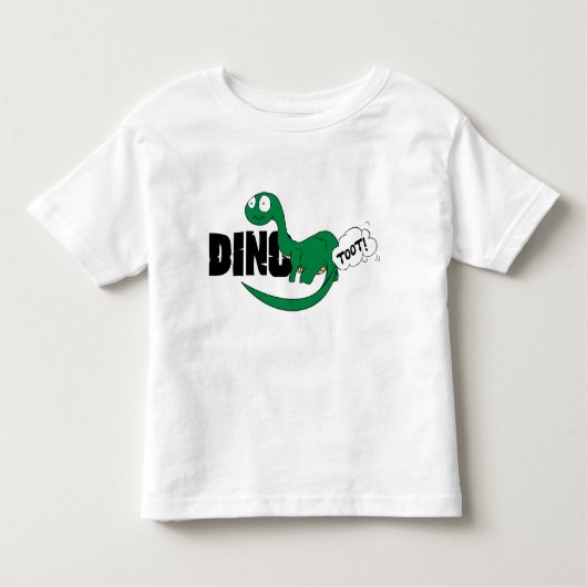 ディーノ警笛音: Bronto! トドラーTシャツ (正面)
