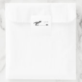 ディーノ遊ゲーム – Tレックス スクエアシール (バッグ)