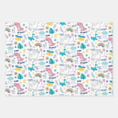 ディーノ ラッピングペーパーシート (正面3)