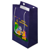 ディーノBuddies™のハッピーハローウィンのバッグ スモールペーパーバッグ (正面アングル)