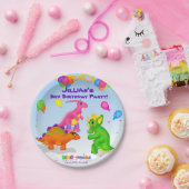 ディーノBuddies™の紙コップ-ディーノ相棒のダンスパーティー ペーパープレート (パーティー)