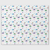 ディーノDreidels ラッピングペーパー (フラット)