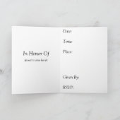 ディーバの25周年パーティー招待状 招待状 (内部)