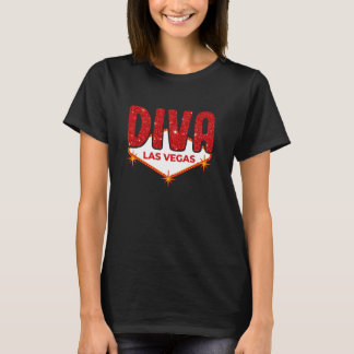 ディーバ ラスベガス ガールズトリップ ブライズメイドパーティー ガール Tシャツ
