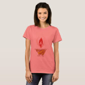 ディーパック： Diwali Lamp Tシャツ (正面フル)