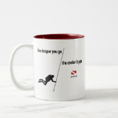 ディーパーマグ ツートーンマグカップ (左)