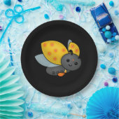 ディープアのディワリ・レディバグ ペーパープレート (パーティー)