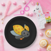 ディープアのディワリ・レディバグ ペーパープレート (パーティー)