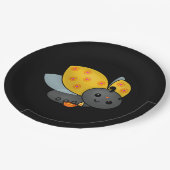 ディープアのディワリ・レディバグ ペーパープレート (アングル)