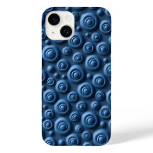 ディープインディゴスパイラルiPhoneケース モダンなデザイン