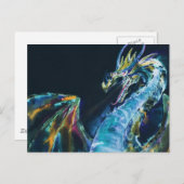 ディープウォーター・ドラゴン ポストカード (正面/裏面)