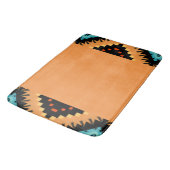 ディープサフラン ボールド パターン2 バスマット (アングル)