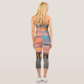 ディープサンセットシカゴ カプリレギンス (裏面)