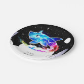 ディープシーマジカルシンプルルシャーク誕生日 ペーパープレート (アングル)