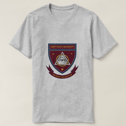 ディープステート大学 Tシャツ (デザイン正面)