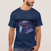 ディープスペースクルーザー Tシャツ (正面)