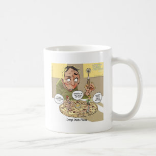 ディープディッシュピザ おかしな哲学 コーヒーマグカップ