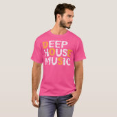 ディープハウスミュージックサウンド Tシャツ (正面フル)