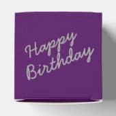 ディープパープルクラシックパーティーフェイスボセス フェイバーボックス (上部)