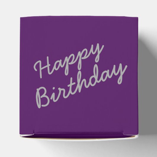 ディープパープルクラシックパーティーフェイスボセス フェイバーボックス (上部)