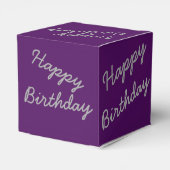 ディープパープルクラシックパーティーフェイスボセス フェイバーボックス (裏面サイド)