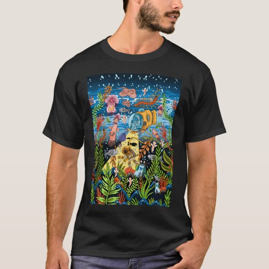 ディープブルーシー Tシャツ (正面)