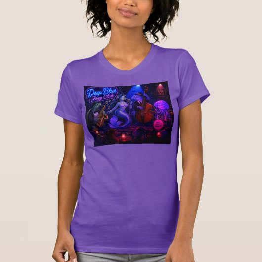 ディープブルージャズクラブ - Tシャツ (正面)