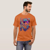 ディープミュージック少年 Tシャツ (正面フル)