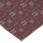 ディープレッド |明メリーるい | Joy, Joy, Joy, ロングテーブルランナー (コーナー)