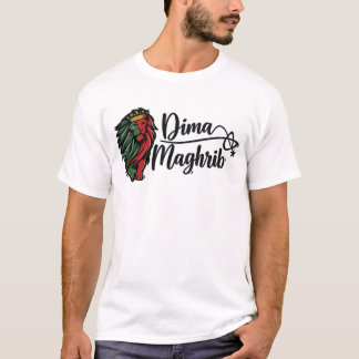 ディーマ・マグリブ ライオン ロゴ Tシャツ