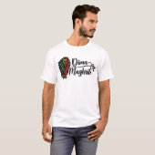 ディーマ・マグリブ ライオン ロゴ Tシャツ (正面フル)