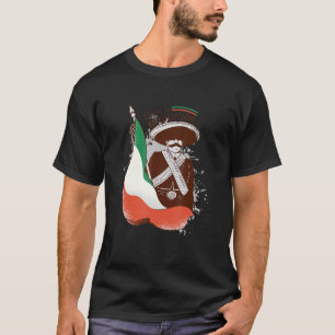 ディーラリボルシオンメキシコ革命デイメキシコ Tシャツ