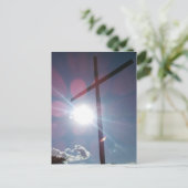 ディールズバーグヒルの頂上に座るメモリアルクロス ポストカード (スタンド正面)